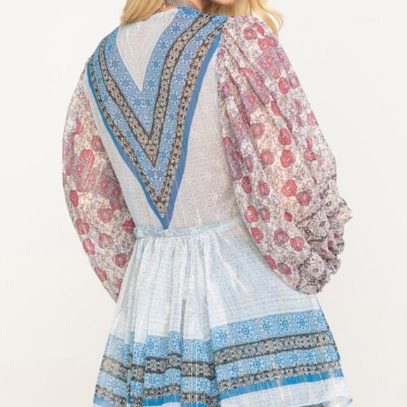 NWT Free People Aliyah Printed Tunic Size Small - Picture 2 of 7